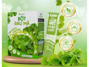 Bột rau má nguyên chất